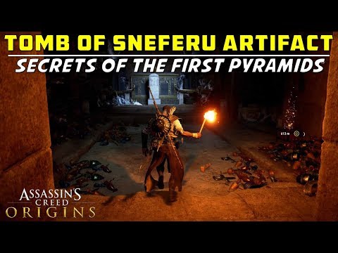 Tomb of Sneferu Artifact Location | Secrets of the First Pyramids | Weight Puzzle | AC Origins DLC