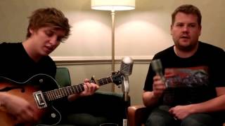 George Ezra: Blame it on me (w/ James Corden) without the interruptions