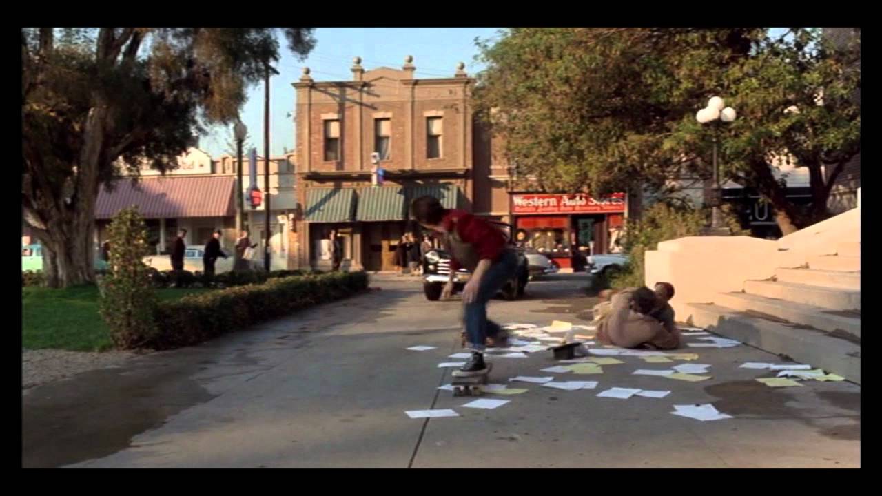 Back To The Future Skateboard Scene, Acapella Style