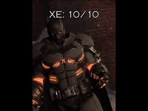 Every Arkham Suit Ranked In 60 Seconds #shorts