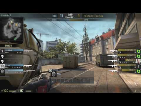 BIG keev INSANE AWP ACE vs Flipsid3 Overpass [ ESL COLOGNE QUALIFIER ]