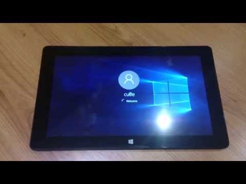 Cube I10 Tablet PC Dual Boot Windows 10 and Android
