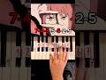Chainsaw Man Opening Kickback Piano Tutorial Shorts