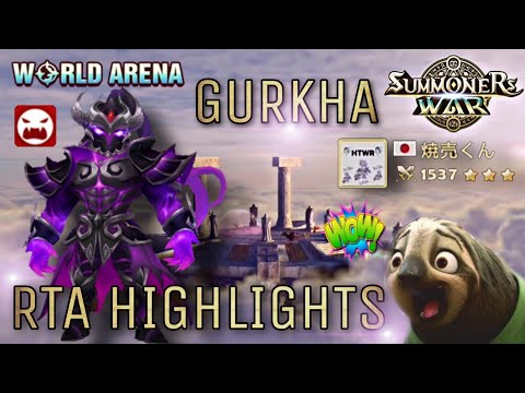 Gurkha (Dark Slayer) RTA Highlights Best Slayer? - Summoners War