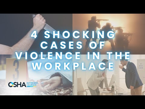4 Shocking Workplace Violence Cases | OSHA Safety Training Videos | OSHA Outreach Courses