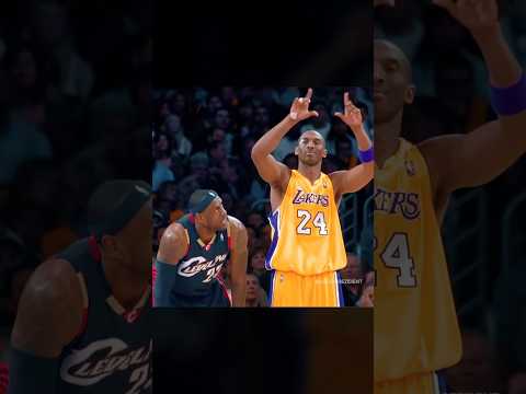 LeBron figured Kobe out 😆 #shorts