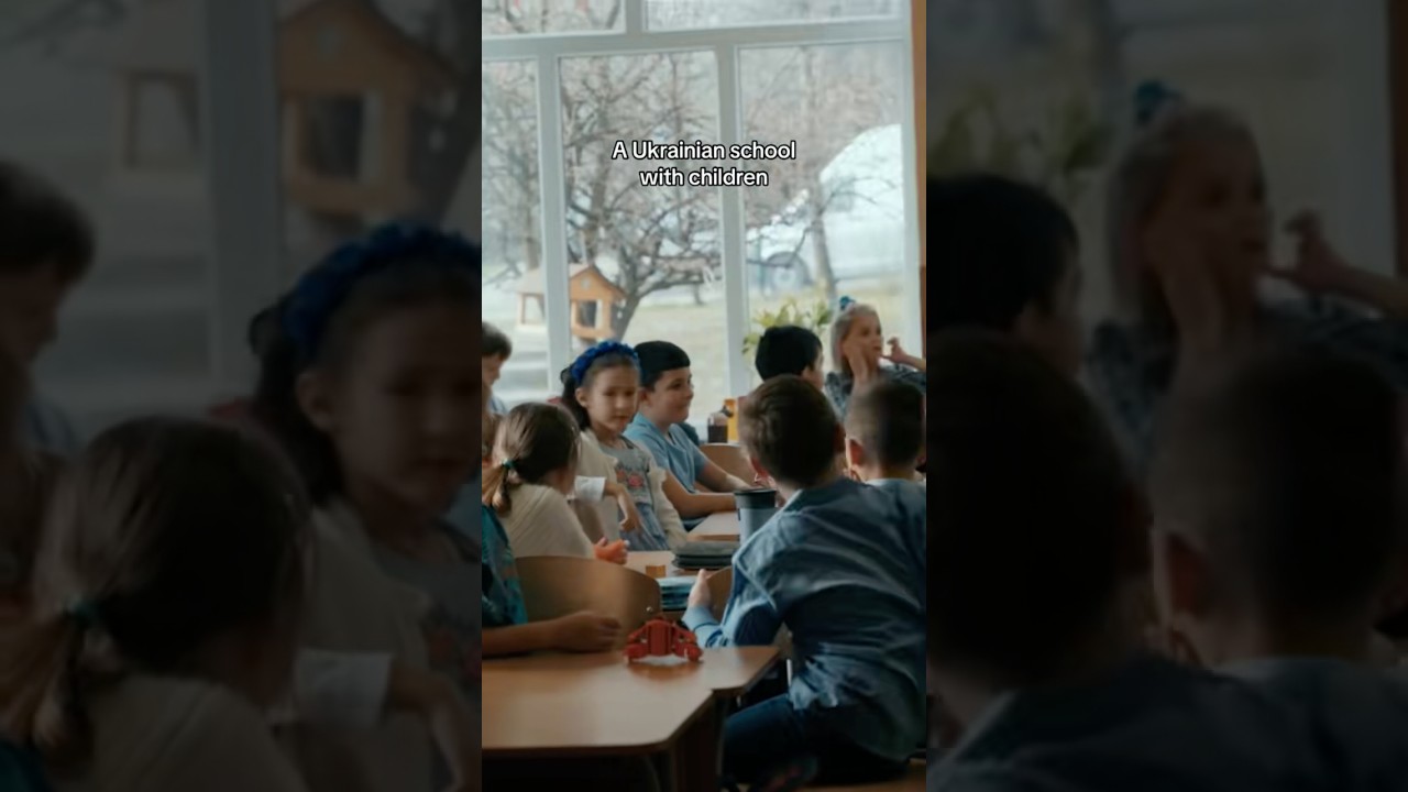 In eastern Ukraine, many schools have been closed for over 4 years. #school #ukraine #warinukraine