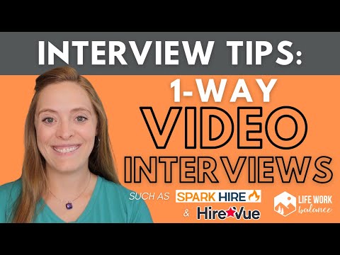 How to Have a Successful 1-Way Video Interview: Interview Tips