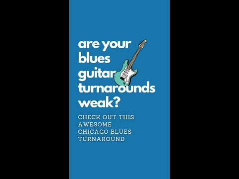 Level up your Blues Guitar turnarounds!