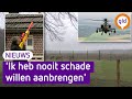 Man die met luchtbuks op Apache schoot gaat door met strijd tegen laagvliegen