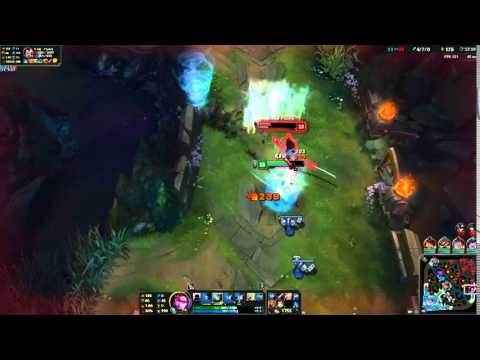 vayne vs yasuo 1v1