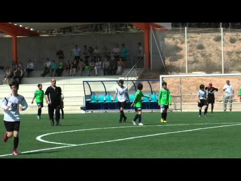 Fútbol 7 Alevines  C.D. Lourdes A  - C.D.Tudelano B día 09/04/11 clip 3/4
