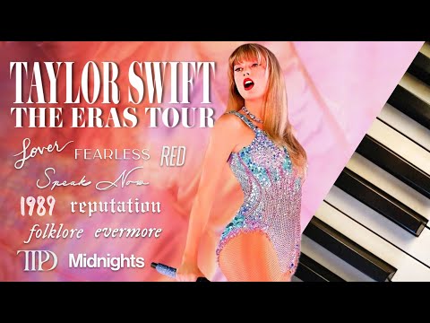 taylor swift | the eras tour | 3.5 hours of calm piano ♪