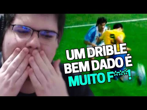 CASIMIRO REAGE: PORQUE OS BRASILEIROS SÃO OS REIS DO DRIBLE (FUTEBOL NACIONAL) | Cortes do Casimito