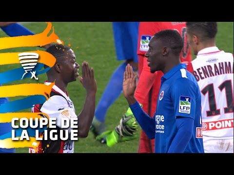 SM Caen - OGC Nice (1-2) (Round of 32) - Match Summary - (SMC - OGCN) / 2015-16