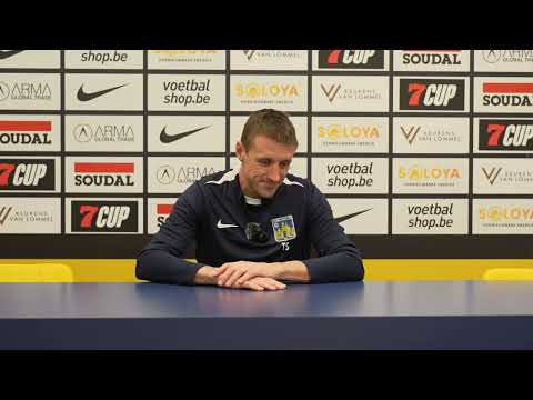 Persconferentie voor de wedstrijd KVC Westerlo - Standard Luik