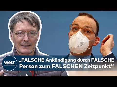 CORONA-NOTSTAND: Lauterbach widerspricht Spahn – und warnt vor Winter | WELT Interview