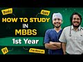 How To Study In MBBS 1st Year Books Apps PG Free Resources By Dr Aman Ft RishabhJain2970