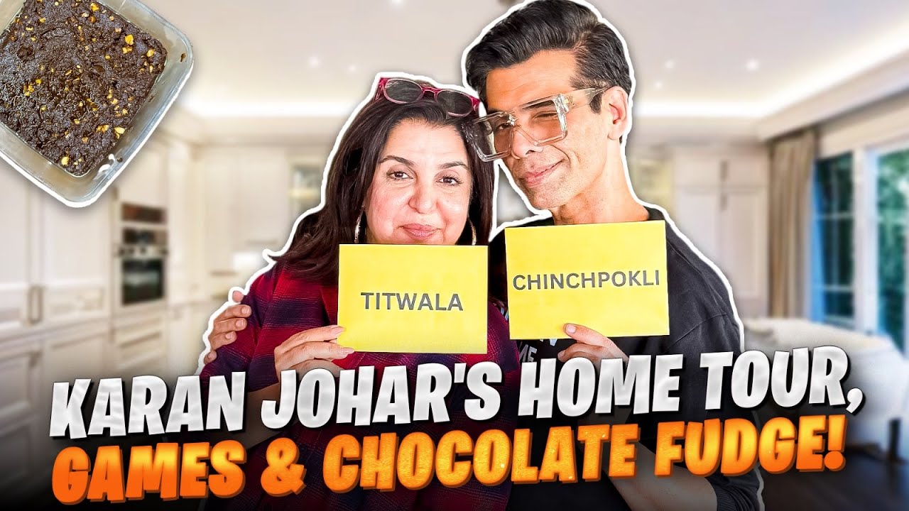 KJo Ka Kudge, Closet Tour Aur Lots Of Roasting! | @FarahKhanK