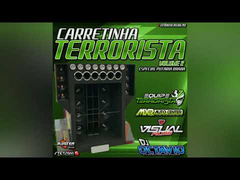Cd Carretinha Terrorista Vol 2 Dj Octávio