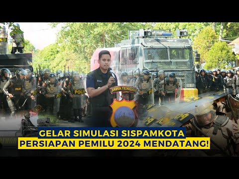 POLRES KENDAL GELAR SISPAMKOTA PERSIAPAN PEMILU MENDATANG!