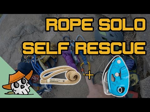 Top Rope Solo Self Rescue - Escaping Micro Traxions | How To Get Lost Educational Series