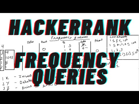 Frequency Queries Interview Preparation Hackerrank Java