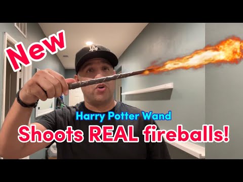 A Magic Harry Potter Wand That’s shoots REAL fireballs!
