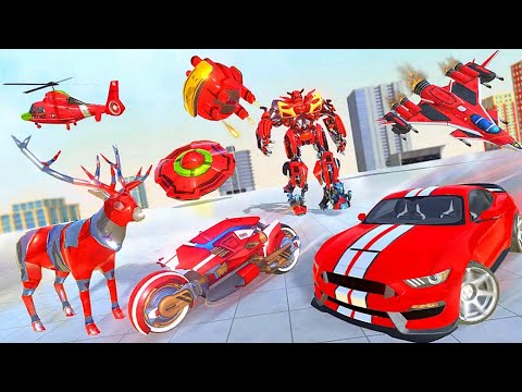 Grand Multi Robot Transform Jet War: Multiple Robot Transformation Game 21 - Android Gameplay