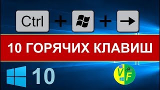 ТОП-10 Горячие клавиши Windows 10