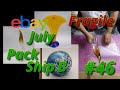 Pack N Ship Episode July Episode 46 B Reseller Reselling Shipping Asmr
