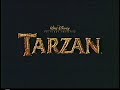 Tarzan Trailer Home Video Preview VHS