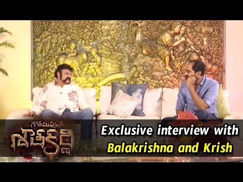 Bala krishna and Krish Interview about Gautamiputra Satakarni,