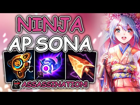 🥷😍 CUTE NINJA AP SONA FOR OVERWHELMING YOUR ENEMIES ON THEIR KNEES - League of Legends & Chill ☕