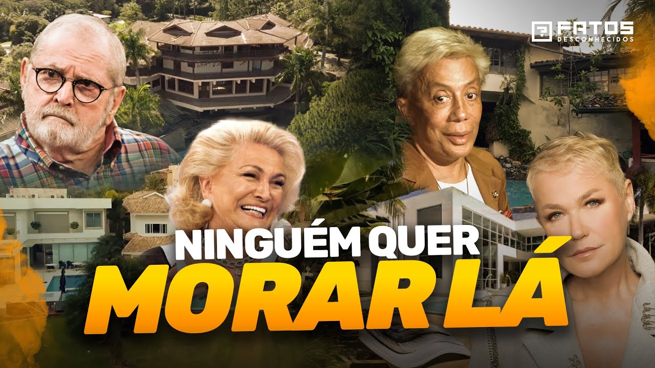 As mansões abandonadas de celebridades brasileiras