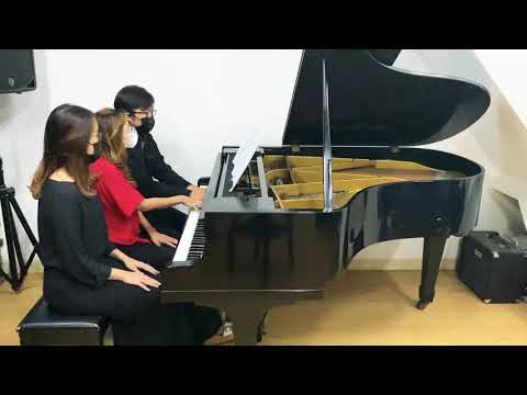 DNA Piano six hands - Petite suite part 1 tango by marteen smit