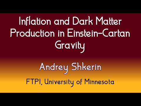 HE Seminar - 01/15/2021 - Andrey Shkerin, FTPI at the University of Minnesota