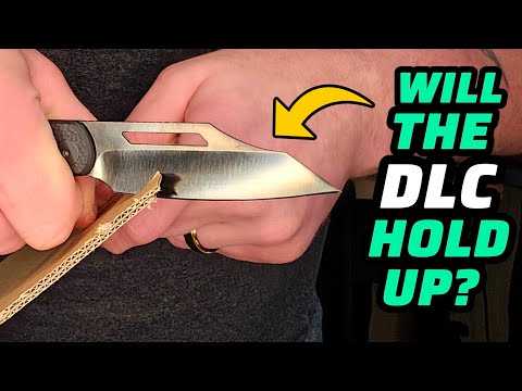 K390 Misdemeanor Controlled EDGE retention Test Lets See How Long Will it Cut?