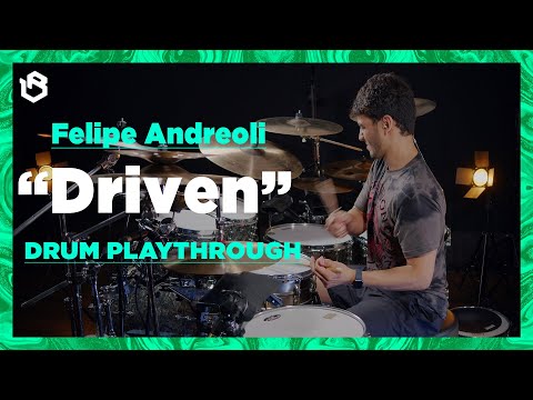 DRIVEN [DRUM PLAYTHROUGH] - FELIPE ANDREOLI - RESONANCE ALBUM - BRUNO VALVERDE