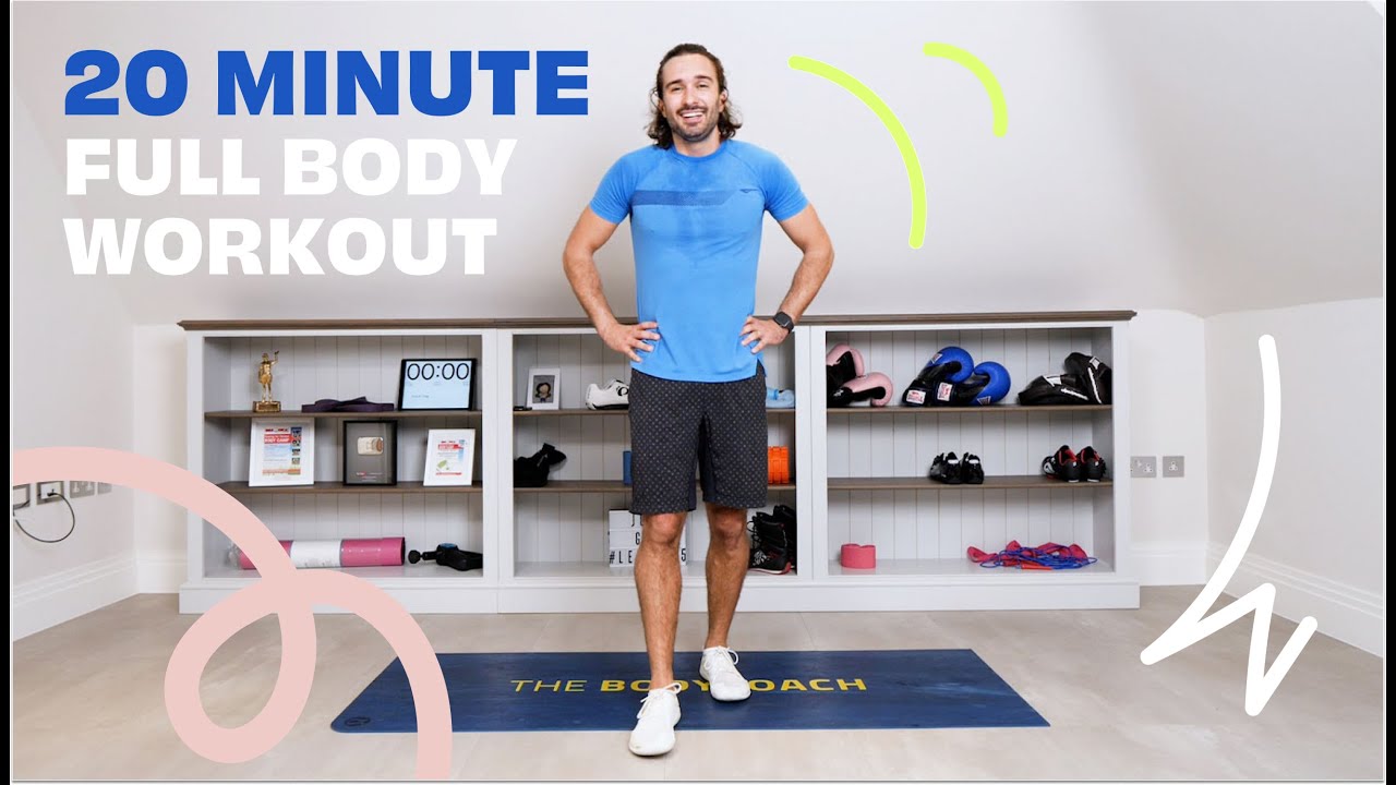 20 Minute Full Body Workout - No Equipment Needed | The Body Coach TV