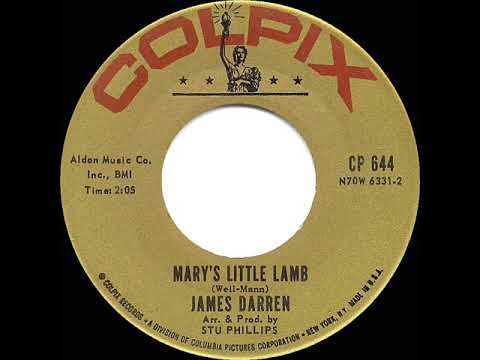 1962 HITS ARCHIVE: Mary’s Little Lamb - James Darren