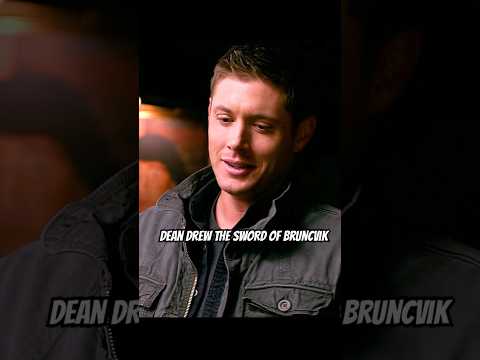 Dean drew the sword of Bruncvik#supernatural #foryou #shorts