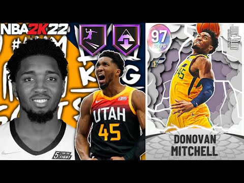 GALAXY OPAL DONOVAN MITCHELL GAMEPLAY! DOES HEIGHT HOLD THIS CARD BACK IN NBA 2K22 MyTEAM?