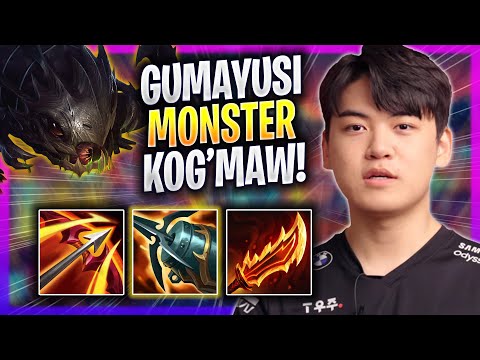 GUMAYUSI IS A MONSTER WITH KOG'MAW! - T1 Gumayusi Plays Kog'maw ADC vs Lucian! | Season 2023