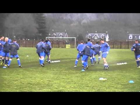 Coldstream warm up at Selkirk - March '13