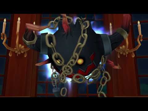 Kingdom Hearts II Final Mix Theater Mode Scene 147- Showdown in the Ballroom