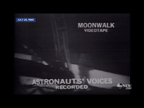 ABC News Apollo 11 mission coverage {the night after the moonwalk} (July 21st, 1969)
