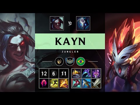 Kayn Jungle vs Kindred - BR Challenger Patch 25.12