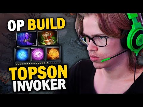 TOPSON INVOKER IS BACK!! THE MOST CRAZY GAMEPLAY OF GODSON INVOKER | Dota 2 Invoker