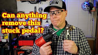 Titanium pedal stuck on 5DEV-clone cranks